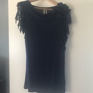 2/$20 Navy sleeveless shirt